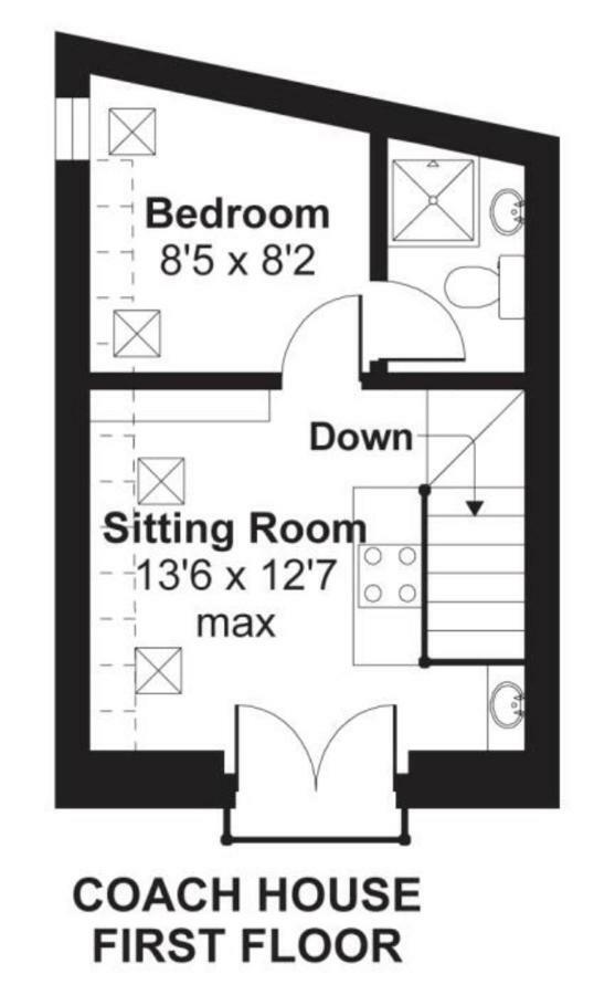 Coachhouse Daire St Ives Dış mekan fotoğraf